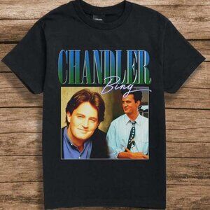 Chandler Bing Retro Actor Graphic Tee Friends Inspired Humor Style T-Shirt 165